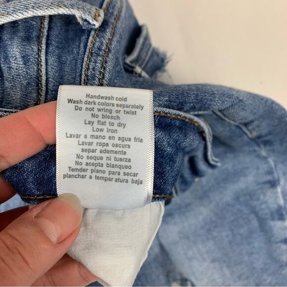 Judy Blue women's size 16 W relaxed fit distressed denim jeans - Picture 12 of 13